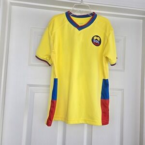 Offcorss Colombia National Team Soccer Football Jersey Youth Boys Size S #10